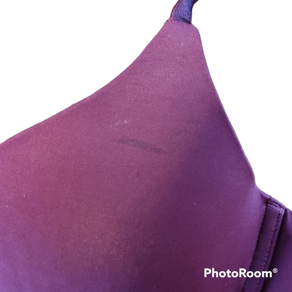 VICTORIAS SECRET UPLIFT SEMI DEMI BRA LACE RACERBACK SIZE 34B EUC - Picture 10 of 10